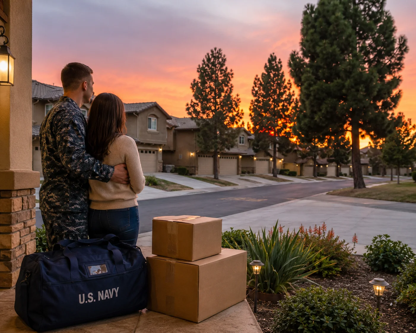 Military family vehicle relocation paperwork after moving to San Diego